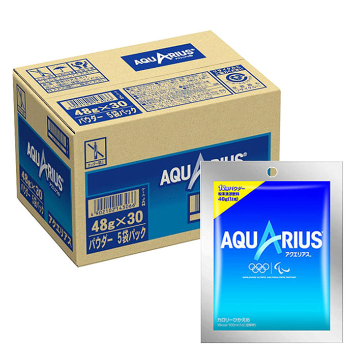 アクエリアスパウダー 1箱（48g×30袋） ｜ ミスターマックスオンライン