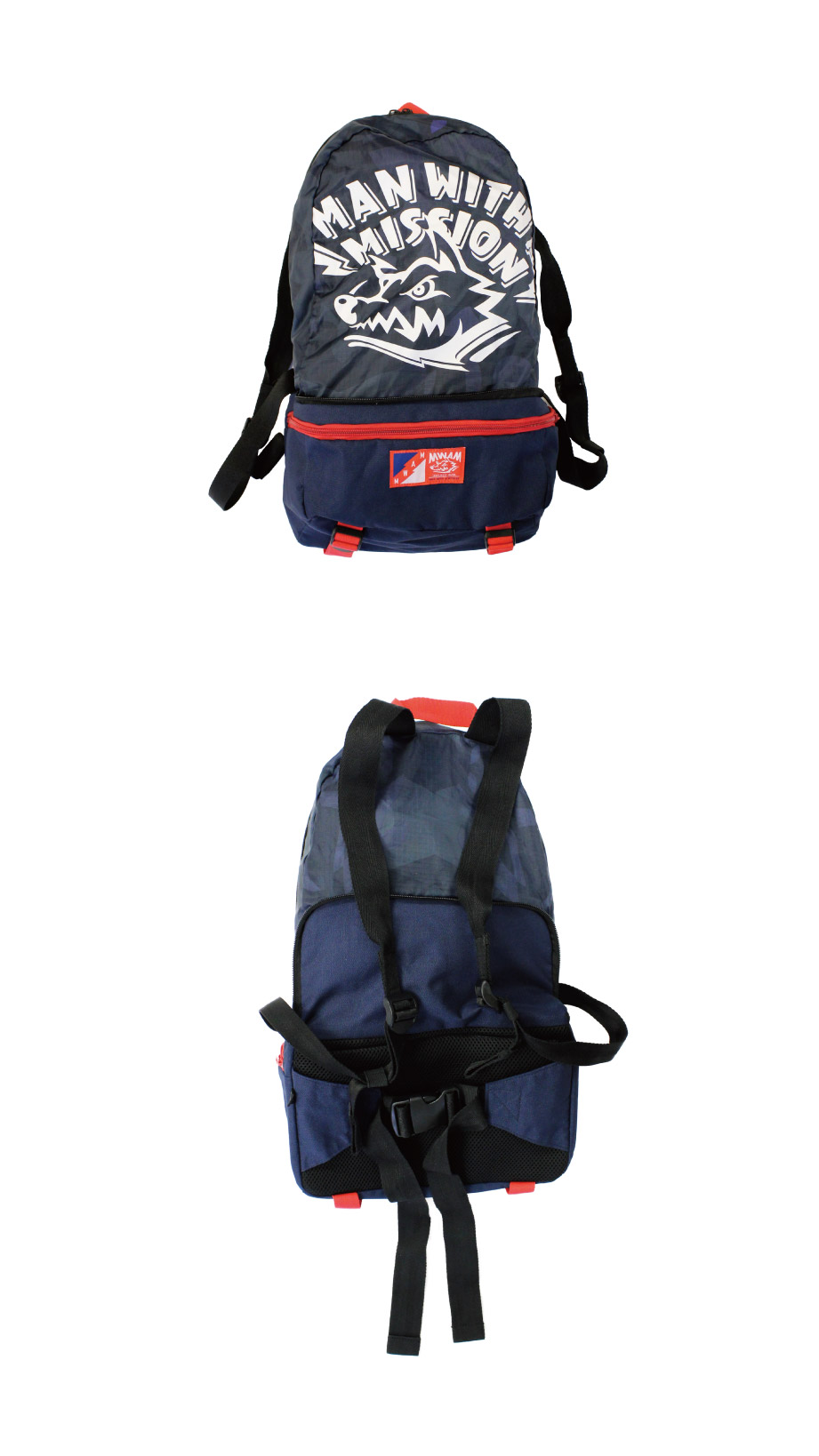 MAN WITH A MISSION マンウィズ バックパック リュック オン