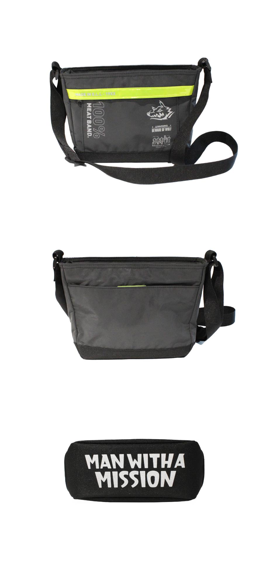 MAN WITH A MISSION メッセンジャーバッグ