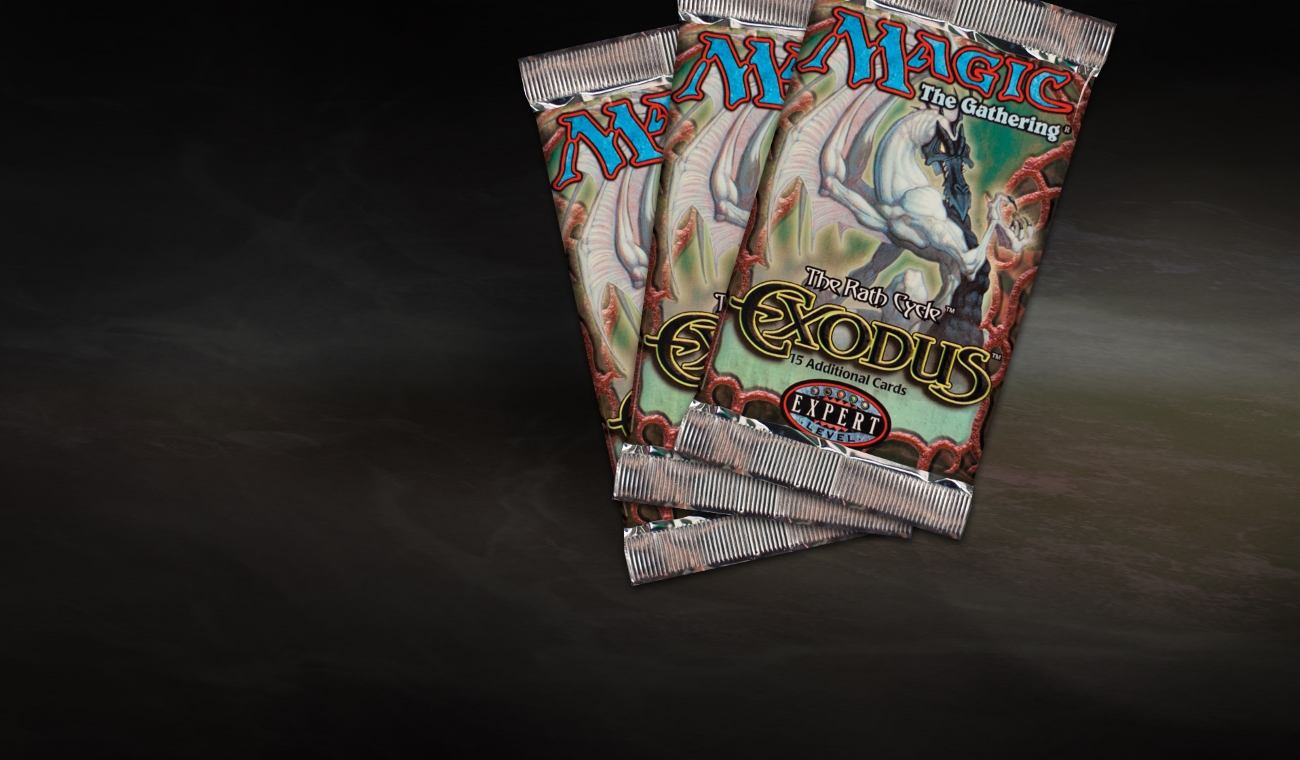 MTG EXODUS エクソダス ブースターパック 2パックセット 日本語