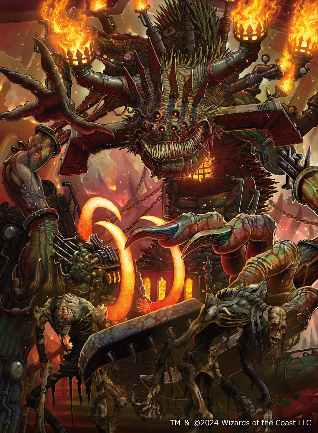 MTG ボイラービルジの大主 日本語版 4枚セット DSK)ボイラービルジの大