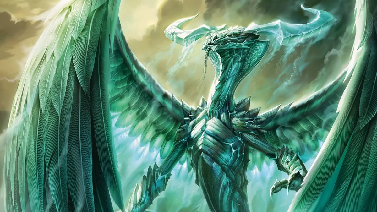 MTG 精霊龍、ウギン プレイマット ゲームデー 優勝特典 MTG 精霊龍