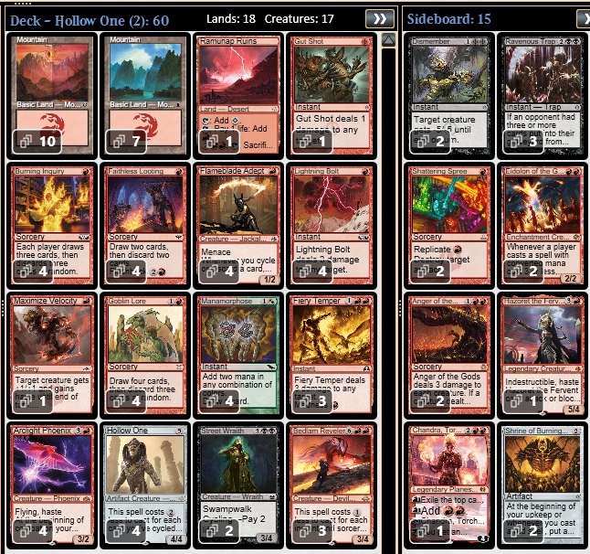 mtg モダンホロウワウまとめ売りデッキセット