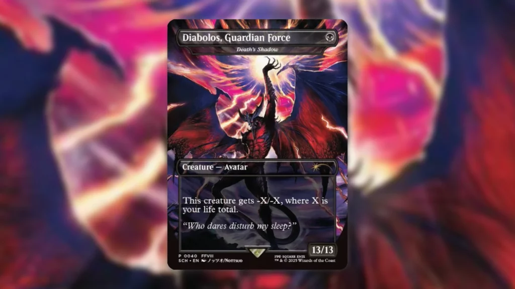 MTG 死の影 定業 ガーディアンフォース、ディアボロス 探求の旅の