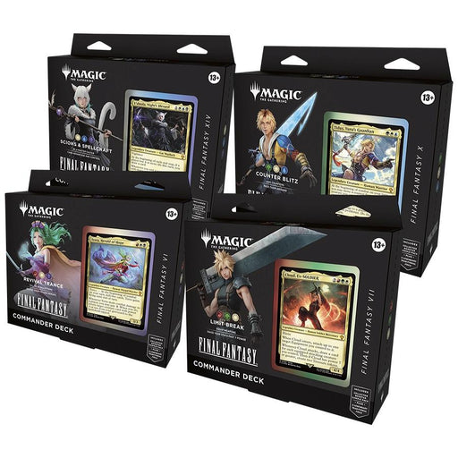 MTGxFF コレクター版統率者デッキ カウンターブリッツ 未開封 MTG FF