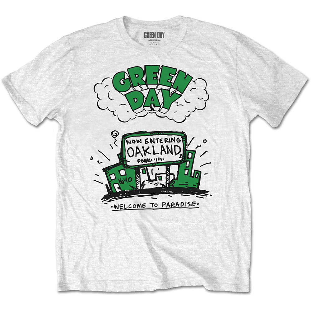 バンドTシャツ 公式 グリーン デイ Tシャツ GREEN DAY WELCOME TO