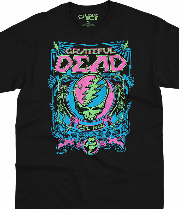 グレイトフル デッド Tシャツ Grateful Dead 公式 デッドベア,SKULL