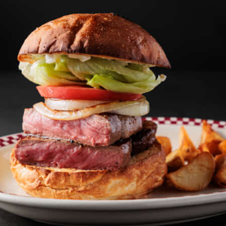 リブアイステーキバーガー | 芝公園でハンバーガーのテイクアウト