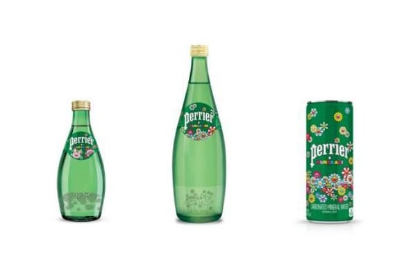 村上隆×ペリエのかわいい限定ボトルが出るよ！ | Mucha