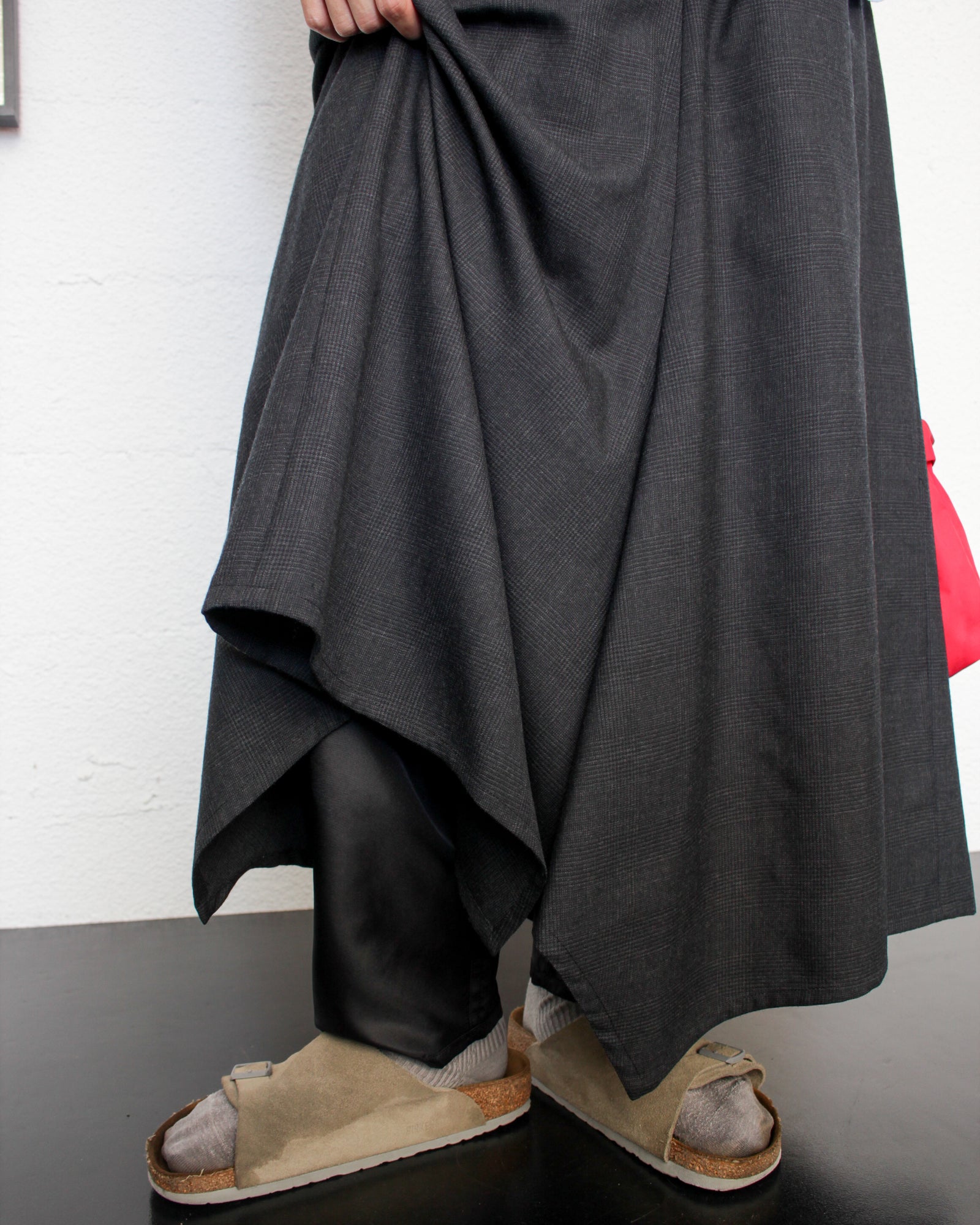 sulvam サルバム17AW SKIRT PANTS イージー スカートパンツ sulvam