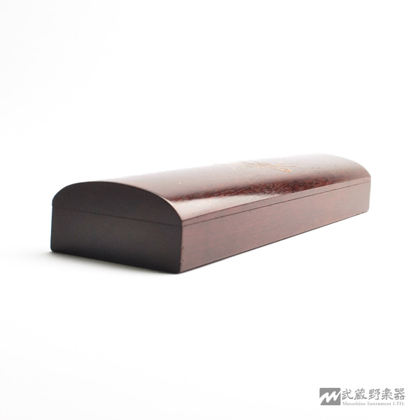 吹物 篳篥 ケース・袋 【完売】篳篥ケース鳳凰蒔絵に透き漆 パープル