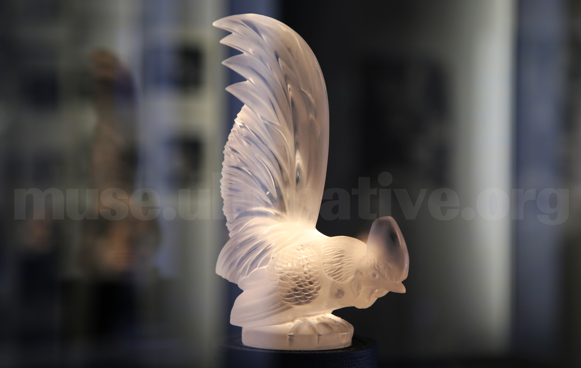 ルネ・ラリック R.LALIQUE 彫像・印章 1931年 鷹 【公式通販】