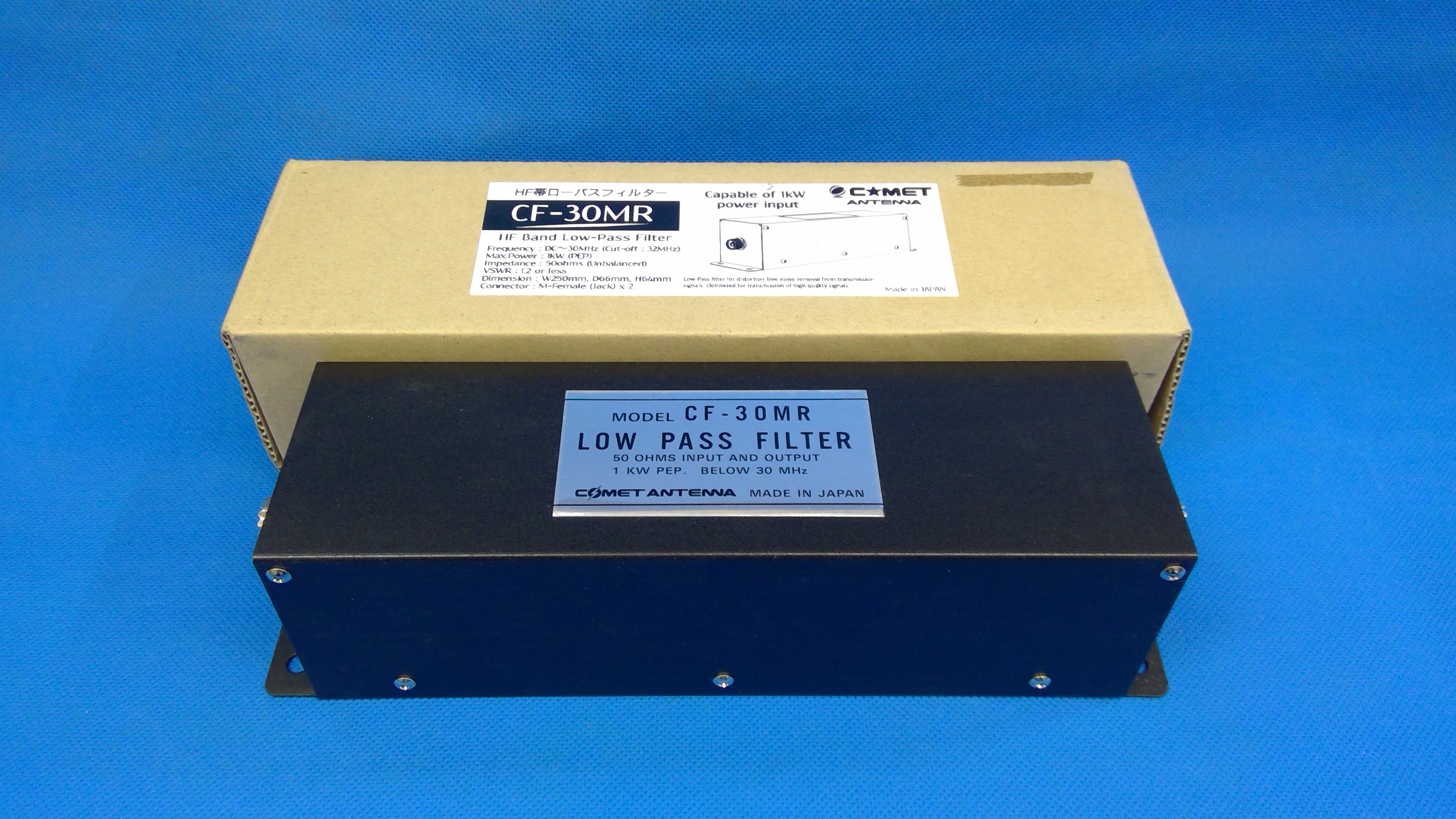 Comet CF-30MR コメット ローパスフィルター 通過帯域： 〜30MHz 耐