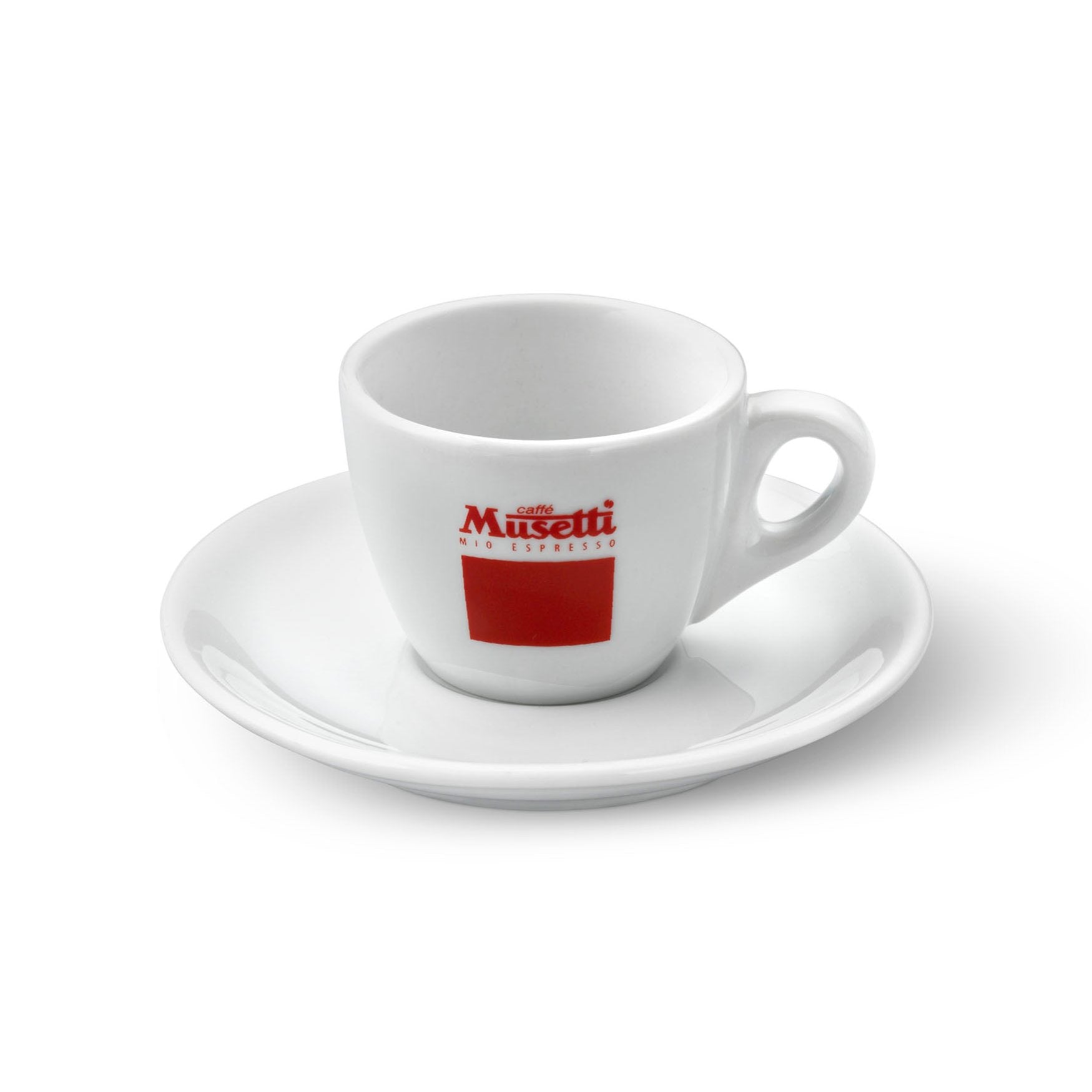 Set of 6 Musetti coffee cups with saucers - Mio Espresso | Musetti