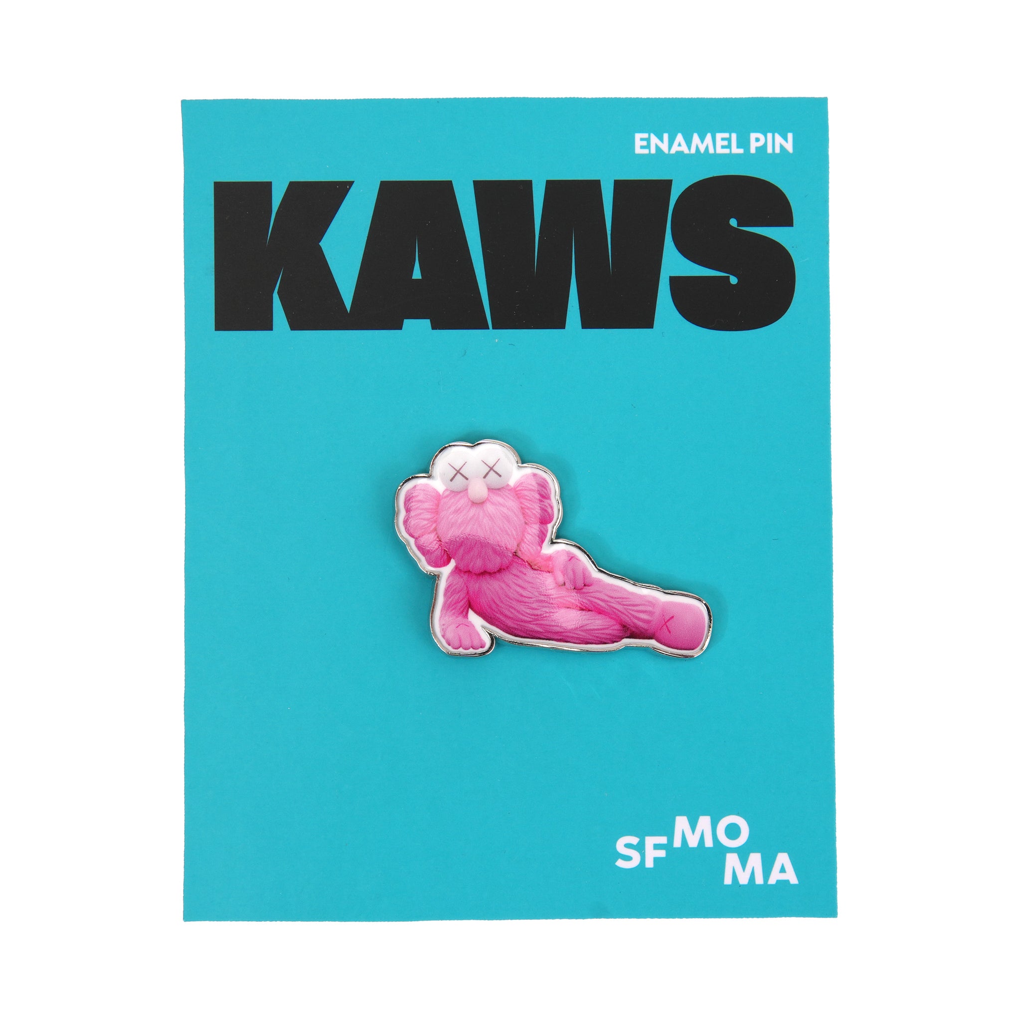 KAWS TIME OFF Enamel Pin - SFMOMA Museum Store