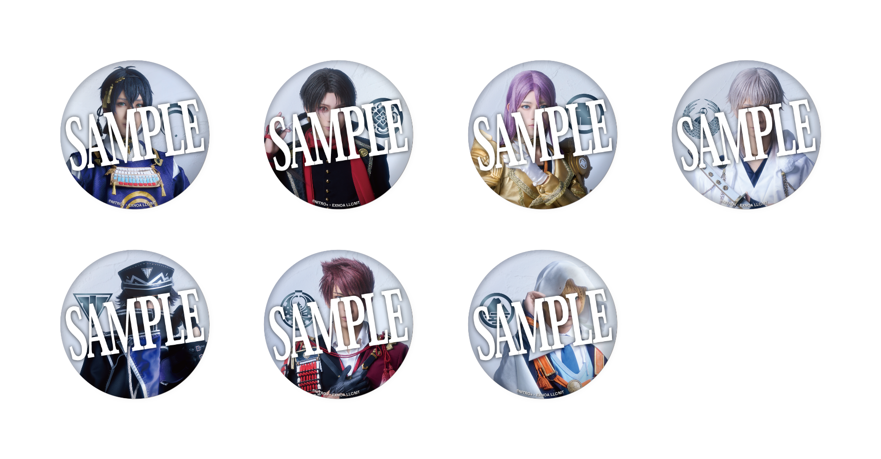 停止中 明石国行 内番 トイプラ 缶バッジ まとめ ONLINE 刀剣乱舞 停止