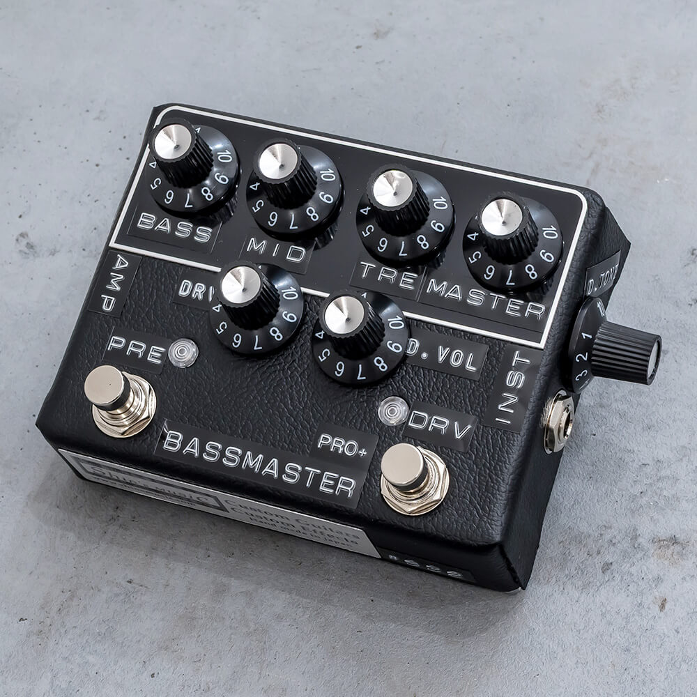 Shin's Music Bass Master Preamp Pro+ Black Tolex / Black Panel