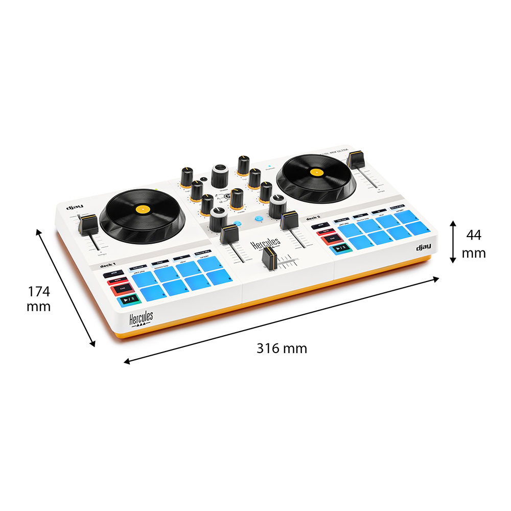 Hercules DJ DJControl Mix Ultra｜ミュージックランドKEY