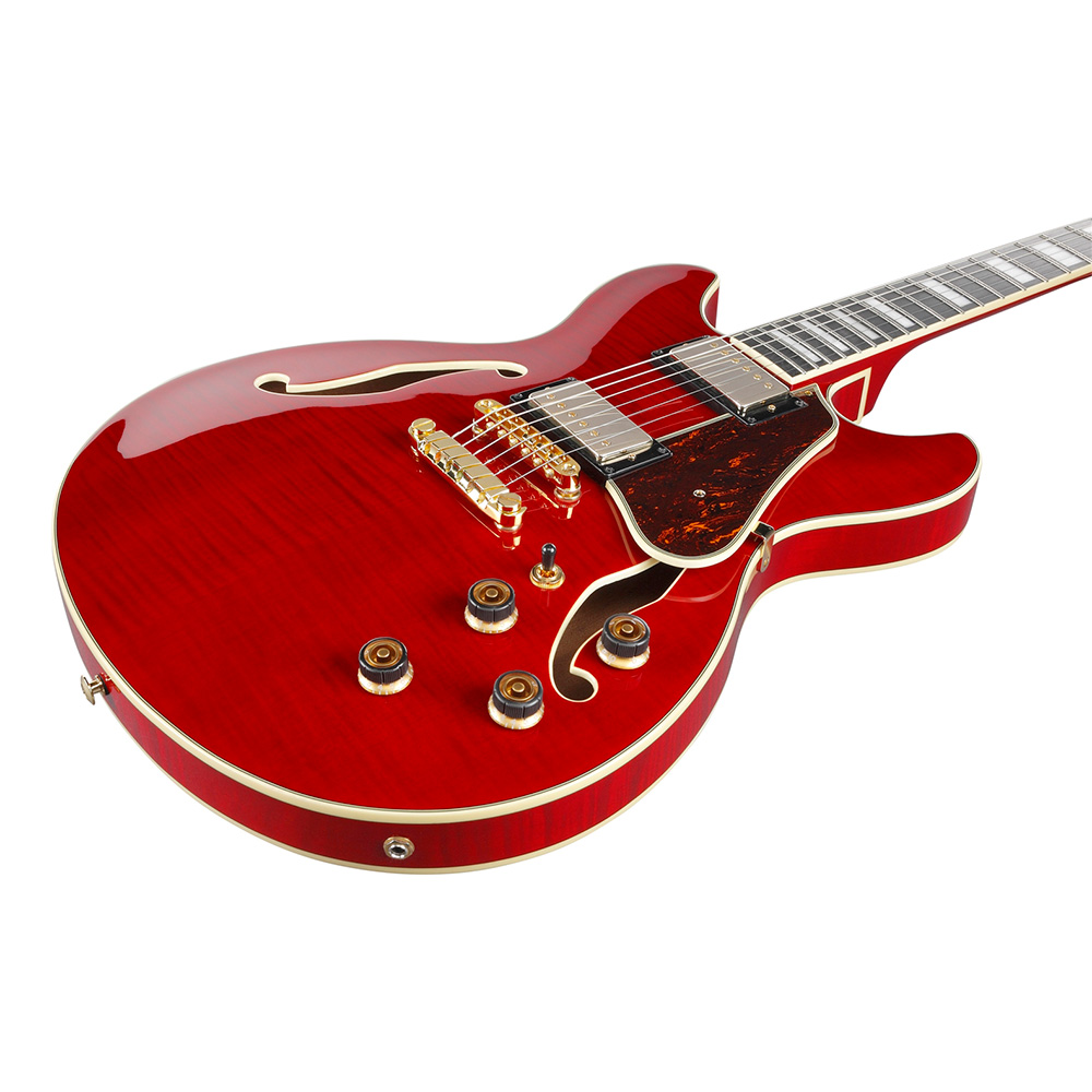 Ibanez AS Artcore Expressionist AS93FM-TCD (Transparent Cherry Red
