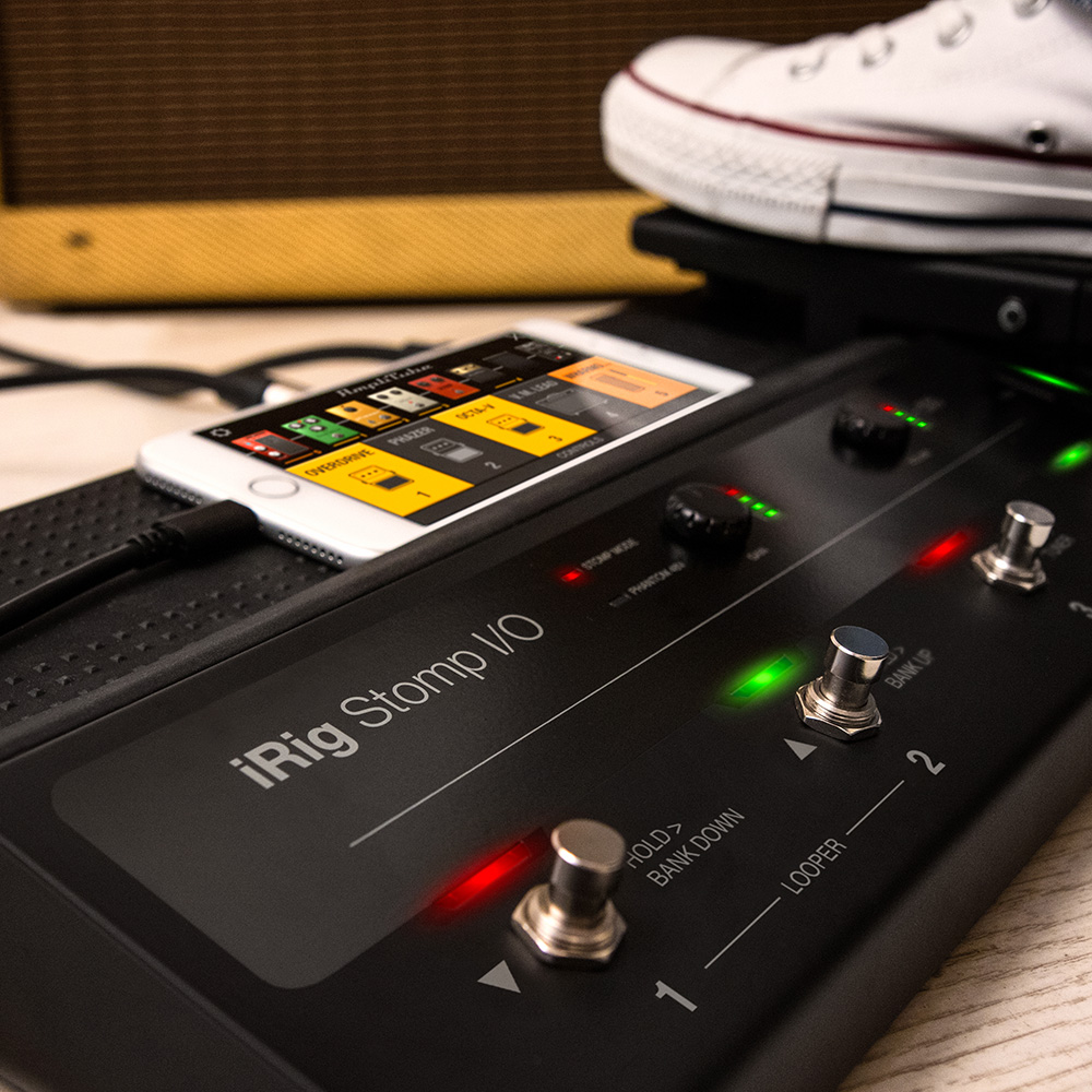 IK Multimedia iRig Stomp I/O｜ミュージックランドKEY