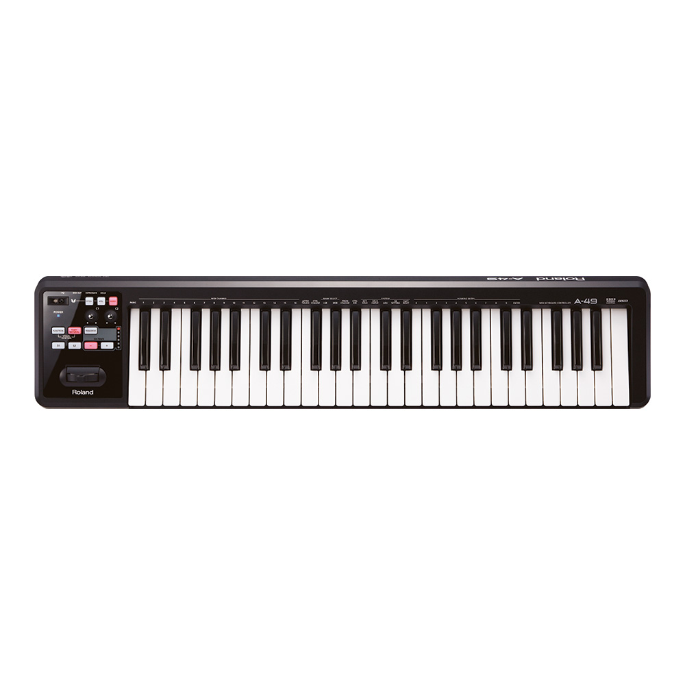 Roland A-49-BK MIDI Keyboard Controller｜ミュージックランドKEY