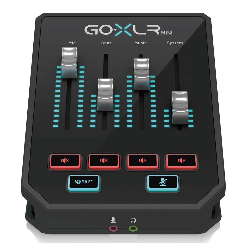 GOXLR オーディオI/F TC HELICON GO XLR｜ミュージックランドKEY