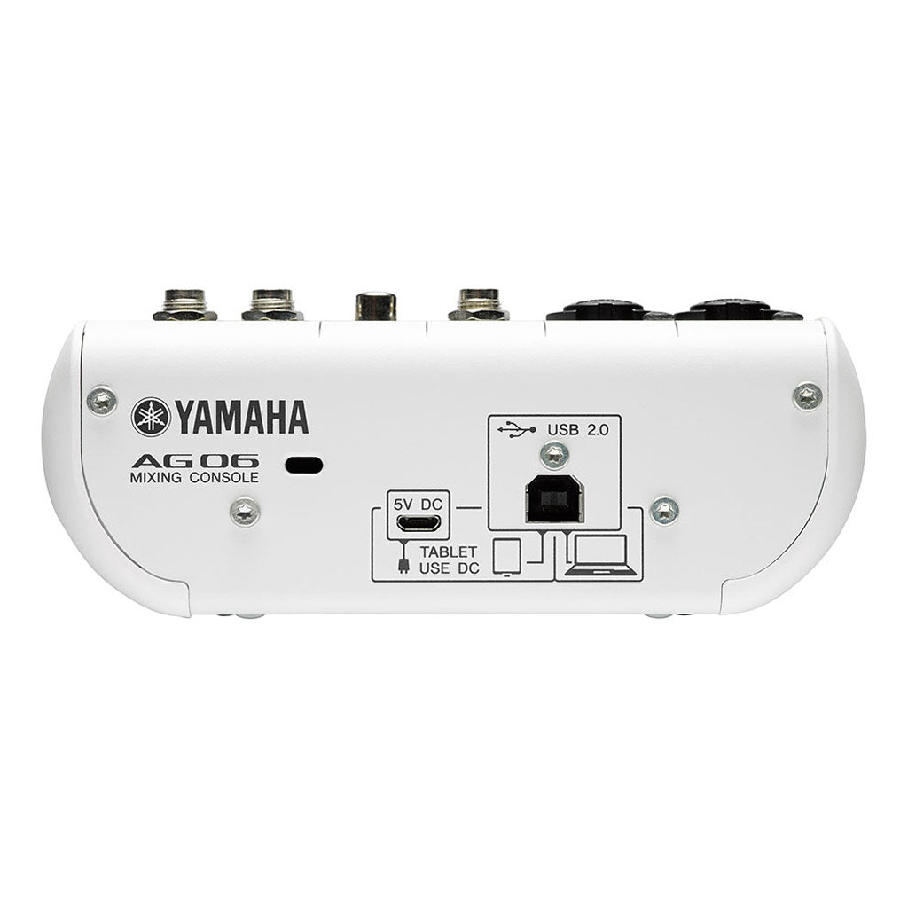 YAMAHA ヤマハ AG 06 AG-06 USB 付き ホワイト 白 ヤマハ | AG06