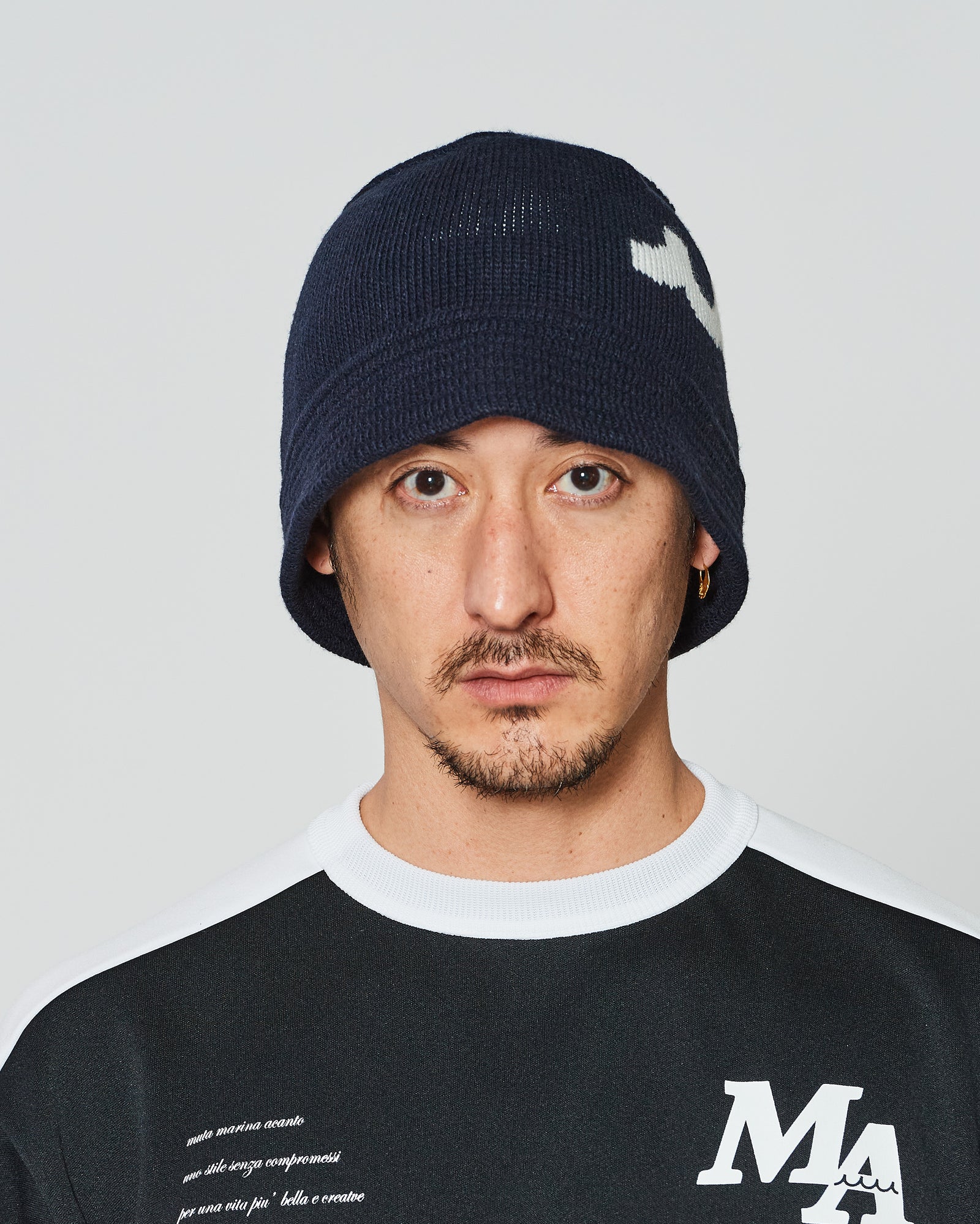 ACANTHUS × muta MARINE Logo Knit Bucket Hat [全4色] – muta Online