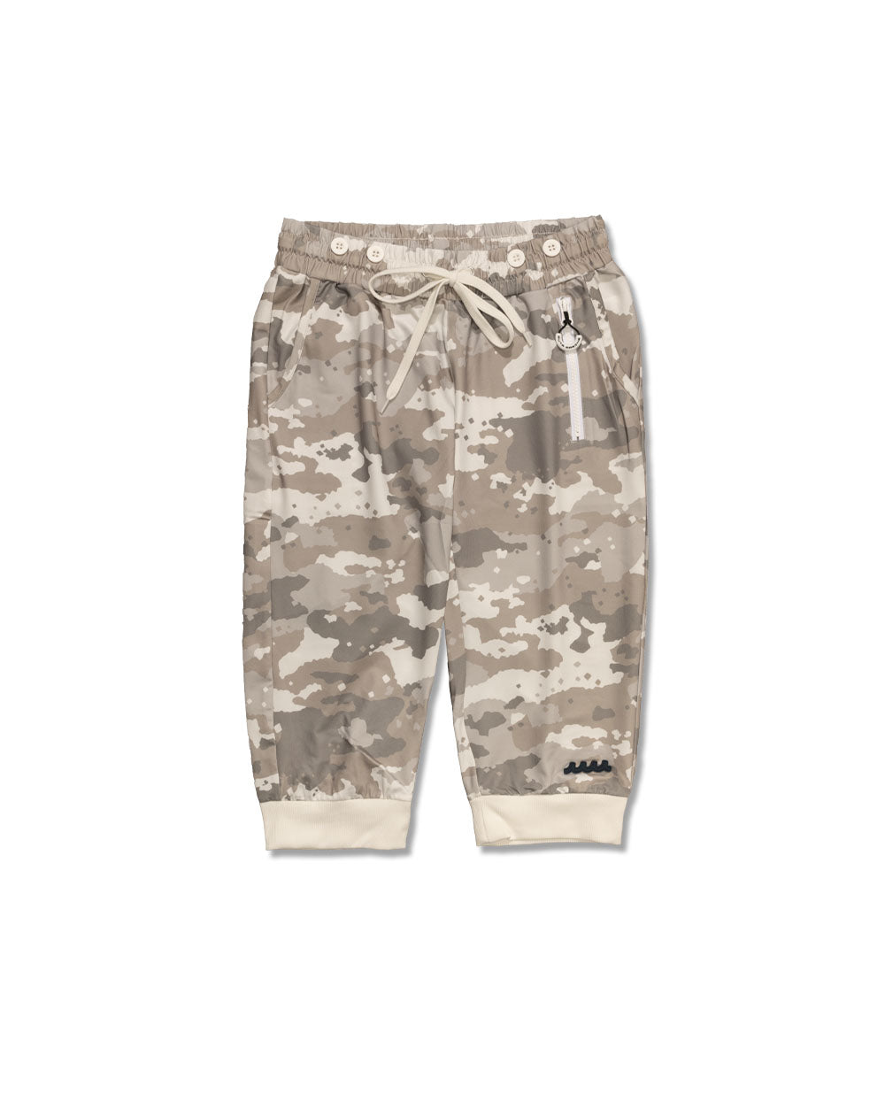 MUTA MARINE ハーフパンツ クロップドパンツ 水陸両用 カモフラ柄 L