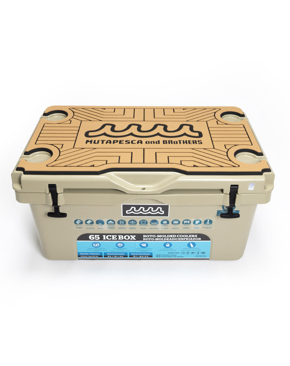 WEB限定］SeaDek®︎ × muta MARINE HARD COOLER 65L [全3色] – muta