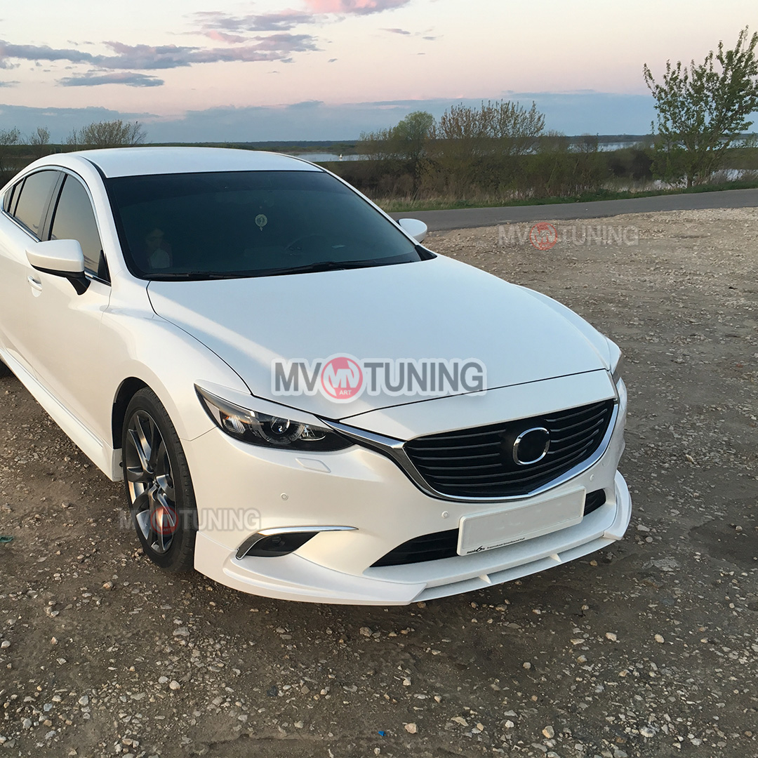Spoiler (Pad) Between Fangs for Mazda 6 / Atenza GJ (2015-2018)