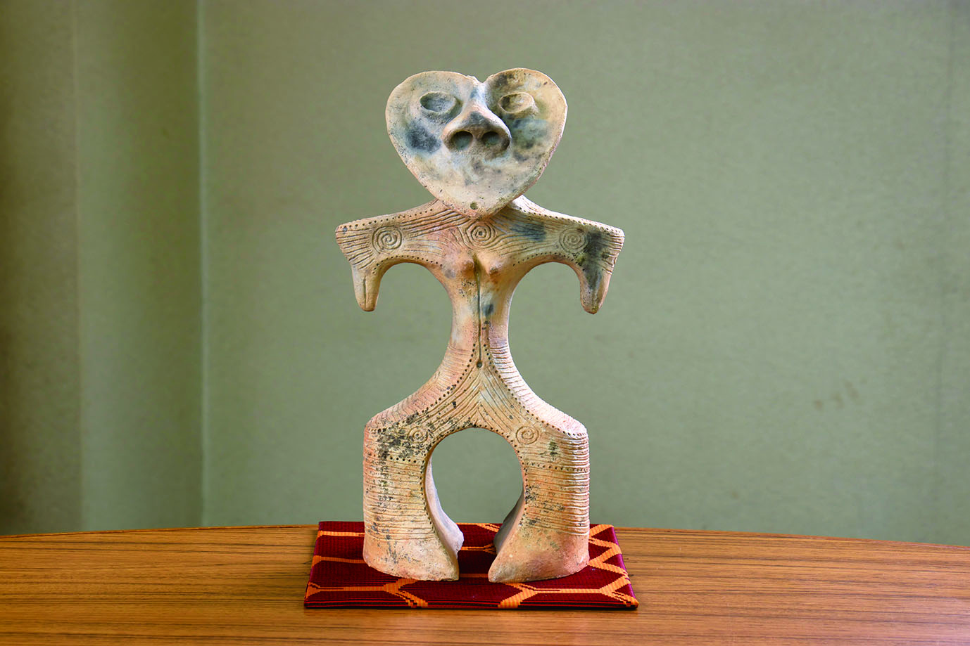 土偶界のスーパースター「ハート形土偶」 | マイロックタウン東吾妻