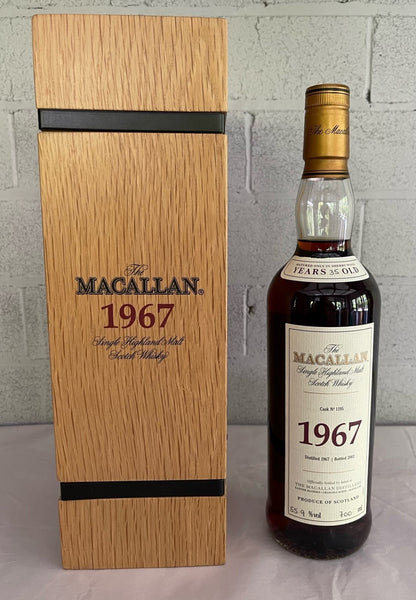 Macallan 1967 35 Years Old Fine and Rare – MyWhiskyJourneys