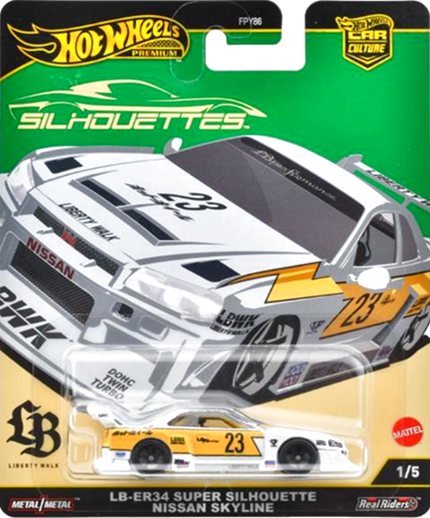 HotWheelsLBWKLIBERTY WALK スーパーシルエット チェイス ホット