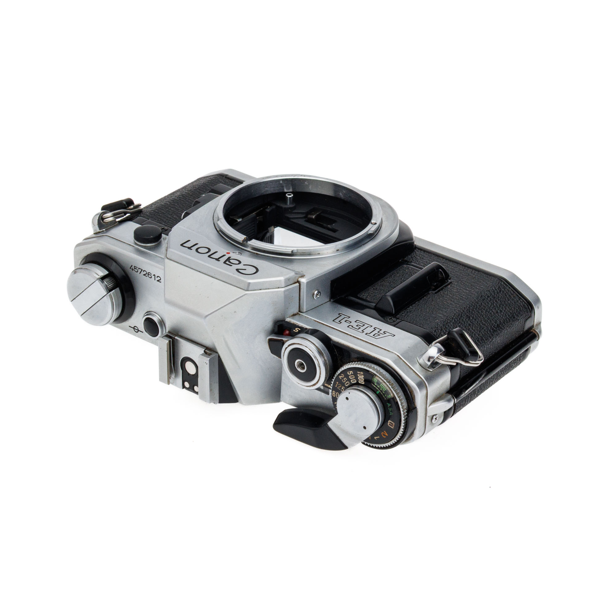 Canon AE-1 35mm Film Manual Focus SLR Camera Body Silver