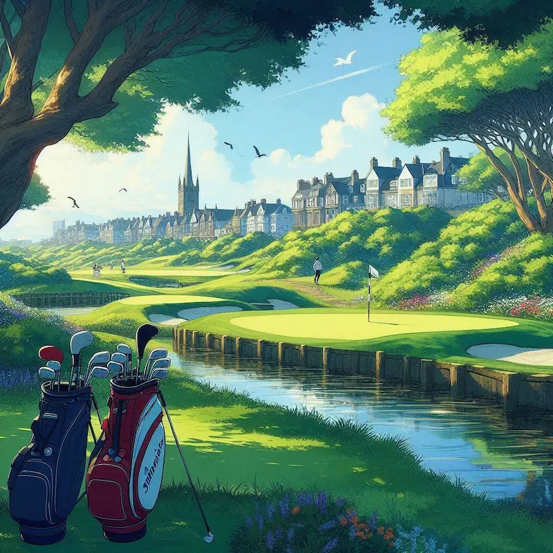 絵画で旅する名コース｜久我修一の世界展【松本市】 | ゴルフ情報メディア