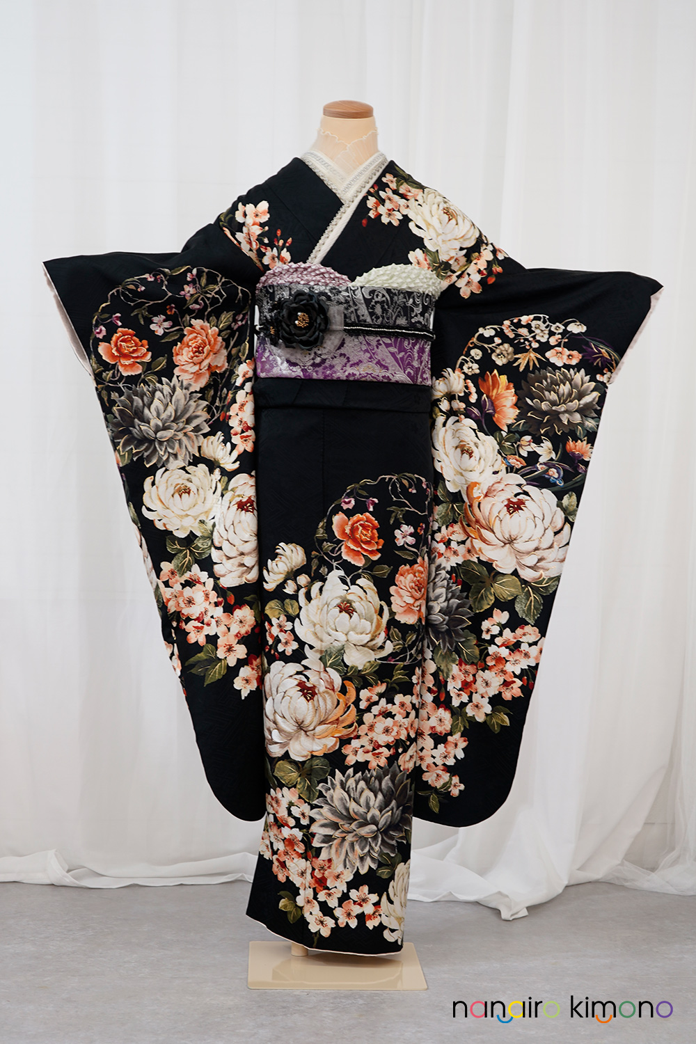 ナナイロキモノWEBショップ / 振袖フルセット｜JAPANSTYLE×景井ひな F224