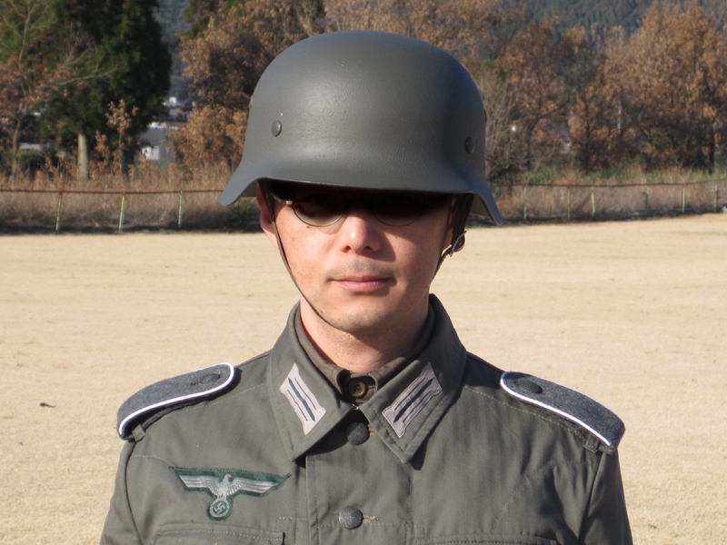 ドイツ国防軍 M35タイプ・プラ製ヘルメット (サムズミリタリ屋製