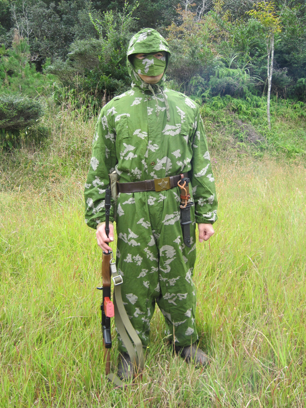 Sam 3234 ② 送料無料 ソ連 ベリョーズカ迷彩 白樺迷彩 KLMK つなぎ