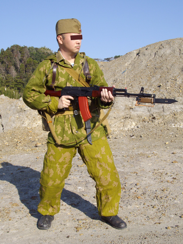 値下げ ソ連軍 ロシア KZS スーツ カバーオール 迷彩服 上下