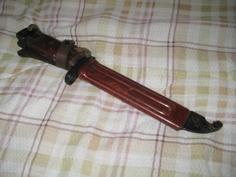 AKM＆AK74用バヨネット ～ ソ連軍 6kh4銃剣 (実物改造合法品)│ナナシ