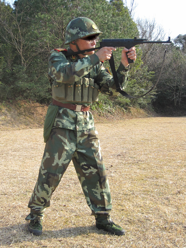 武装警察 人民解放軍 17式武警春秋常服 上下セット 武装警察 人民