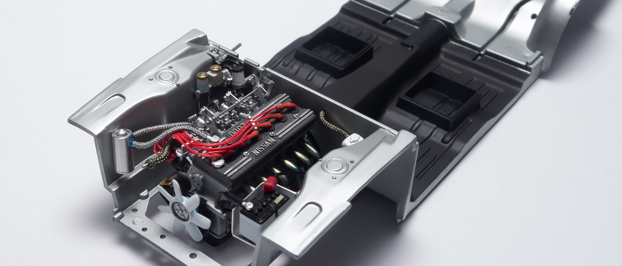 2000 GT-R KPGC10 ラジコンカーのエンジン部分s20 S20エンジン部品