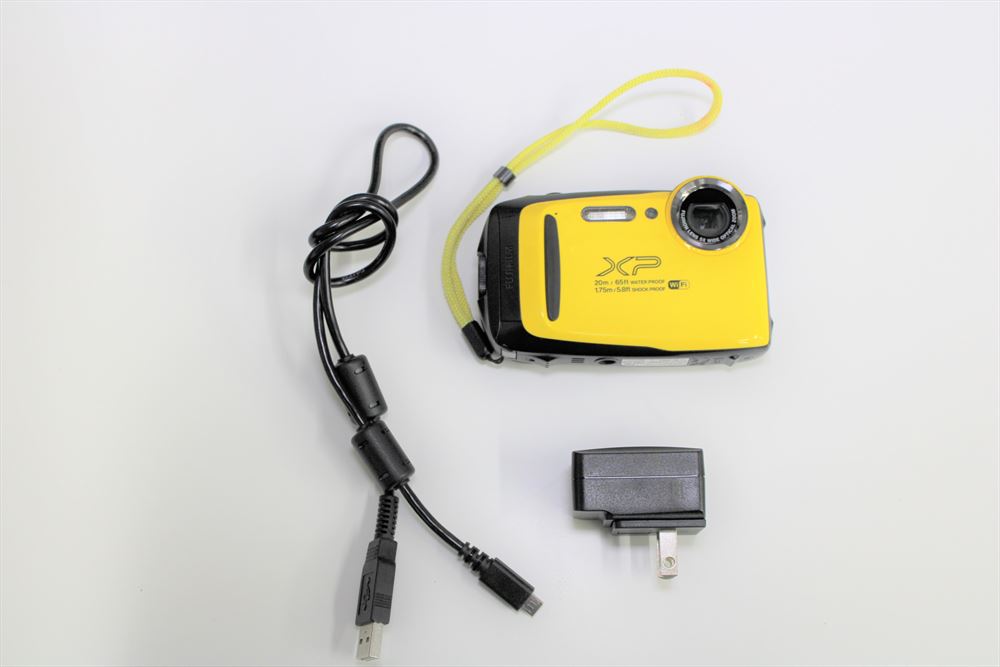 FUJIFILM FINEPIX XP130 イエロー 水中カメラ 防水 美品 Amazon | 富士