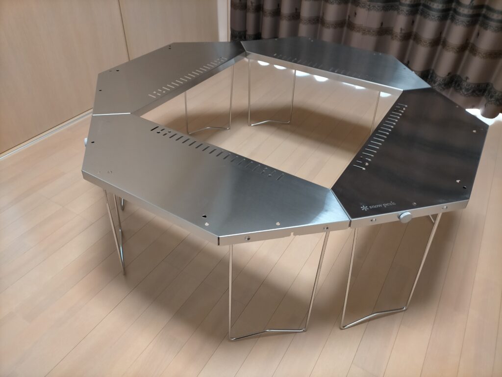 peak ジカロテーブル他、ファミリーキャンプセット snowpeakジカロ