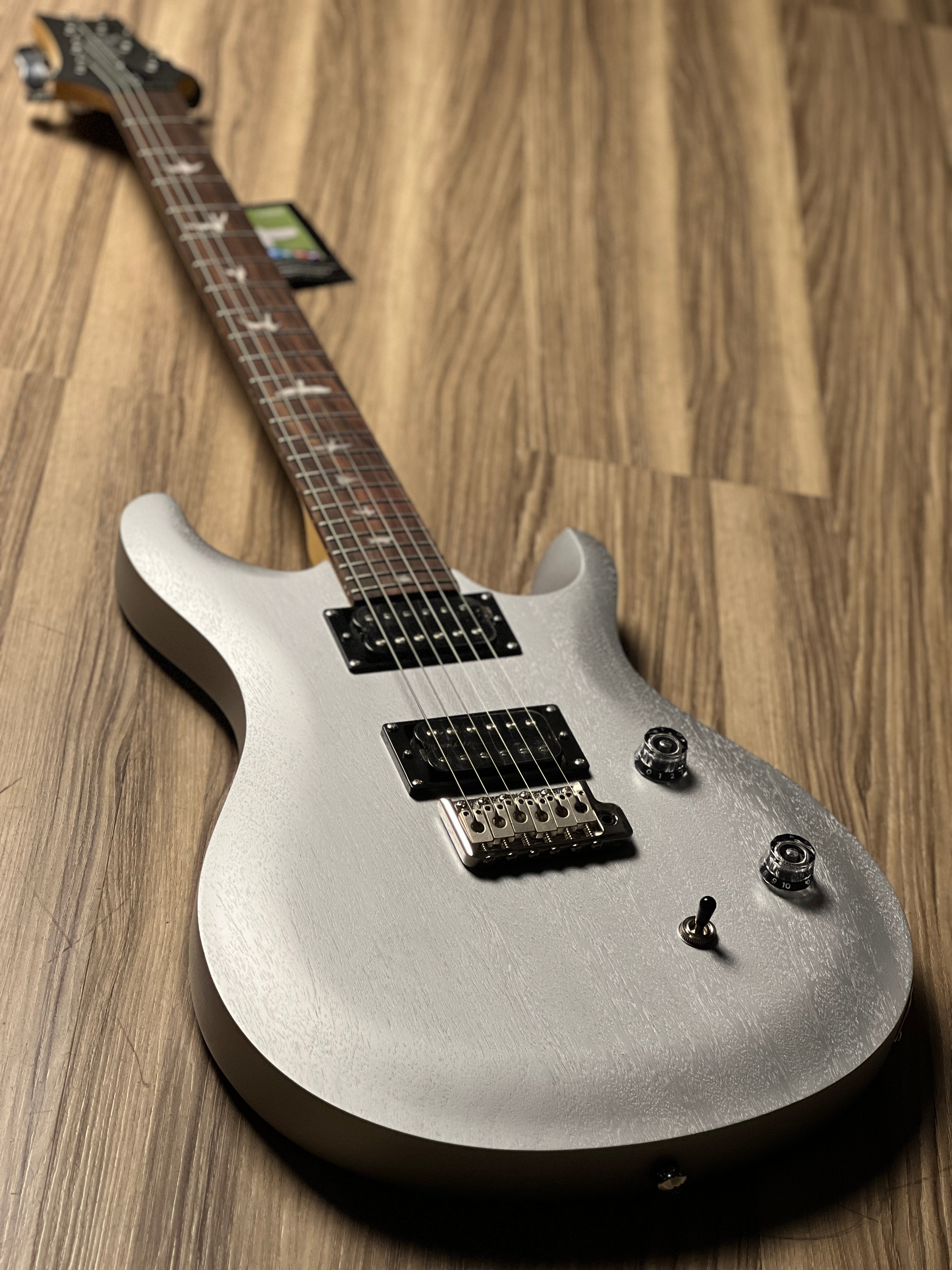 PRS SE CE 24 standard Satin Metallic Silver Satin – nafiriguitar.com