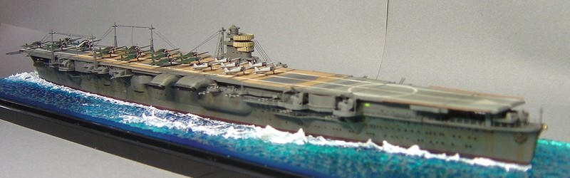 アオシマ 1/700 飛龍 ichi アオシマ1/700「飛龍」竣工: 艦艇模型製作など
