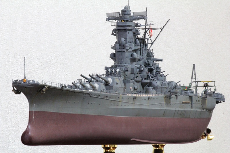 17日まで限定値下げ】ニチモ 戦艦大和 1/200 塗装完成品 17日まで限定