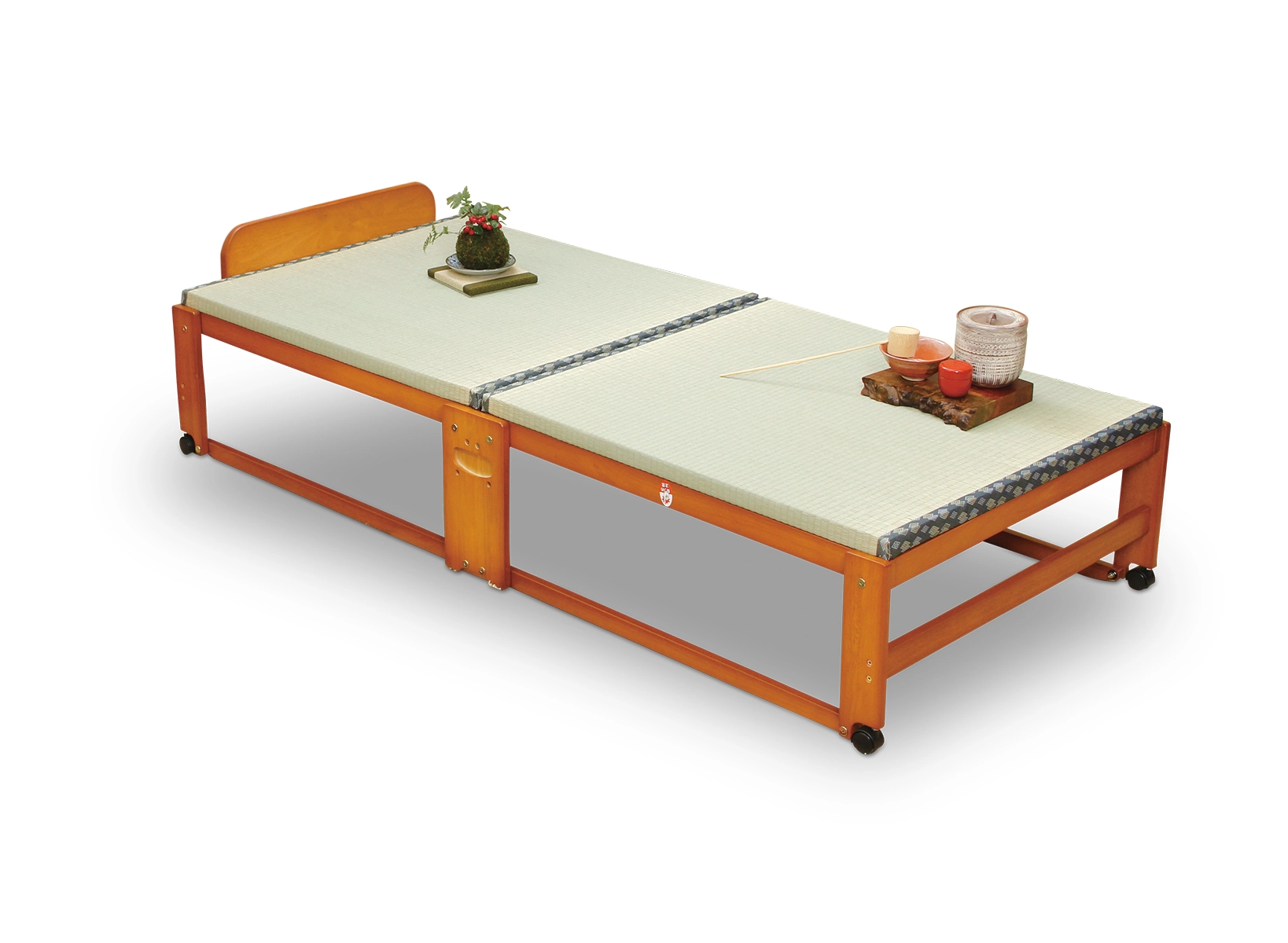 中居木工 木製 折りたたみベッド シングルサイズ 2019年製 【公式通販】