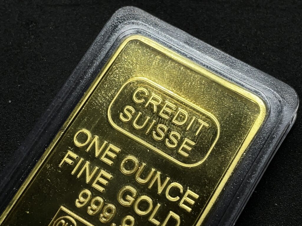 大好評✨レプリカ 最強金運仕事運 金 クレディ・スイス ゴールド イン 第4